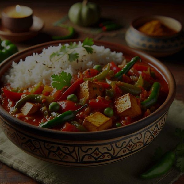 Can You Create a Flavorful Vegan Jalfrezi with Tofu and Vegetables?