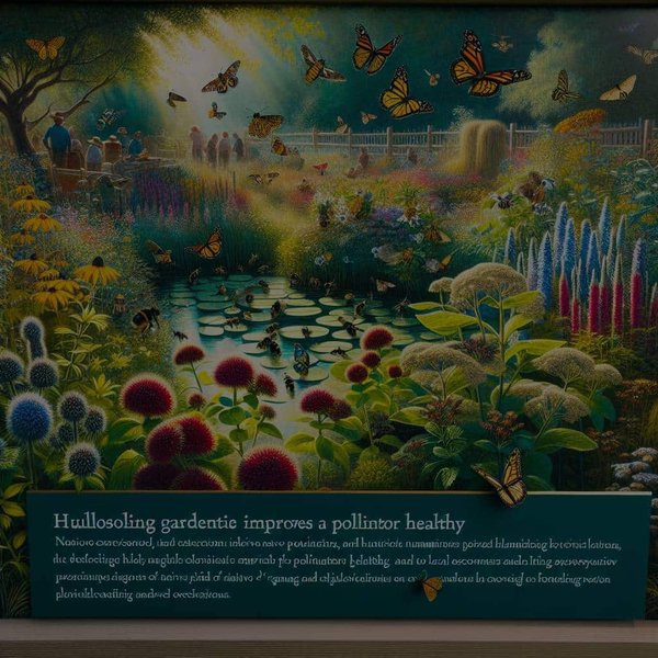 Can Gardening with Native Plants Improve Pollinator Health and Enhance Local Ecosystems?