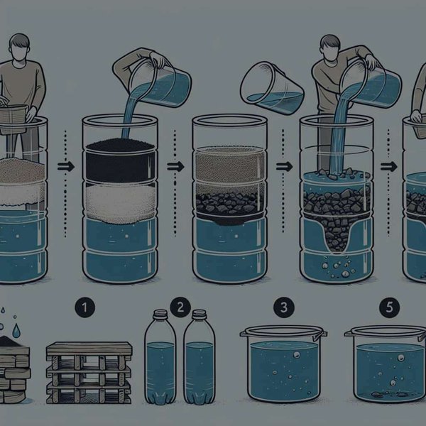 How Can You Make a DIY Water Filtration System Using Natural Materials?
