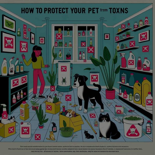 How to Protect Your Pet from Common Household Toxins?