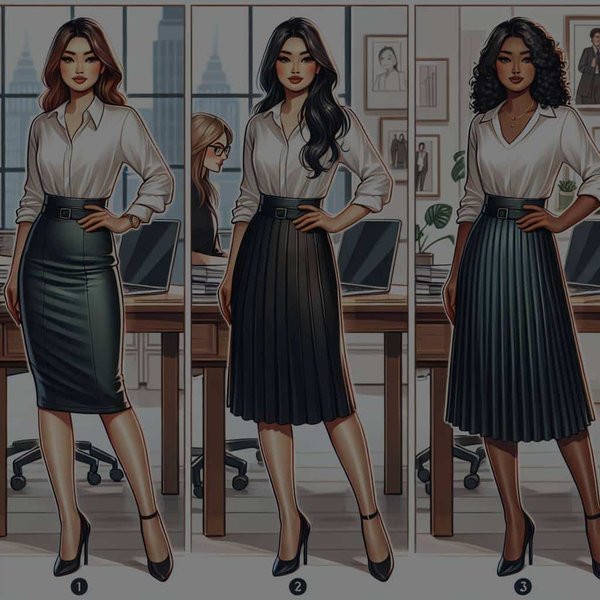 How to Choose the Right Knee-Length Skirt for Different Types of Work Environments?